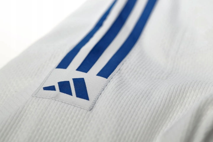 Adidas JU кимоно с черни ленти Club 350 g, бяло