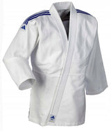 Adidas JU кимоно с черни ленти Club 350 g, бяло