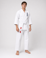 Katsudo Kyokushin кимоно, бяло
