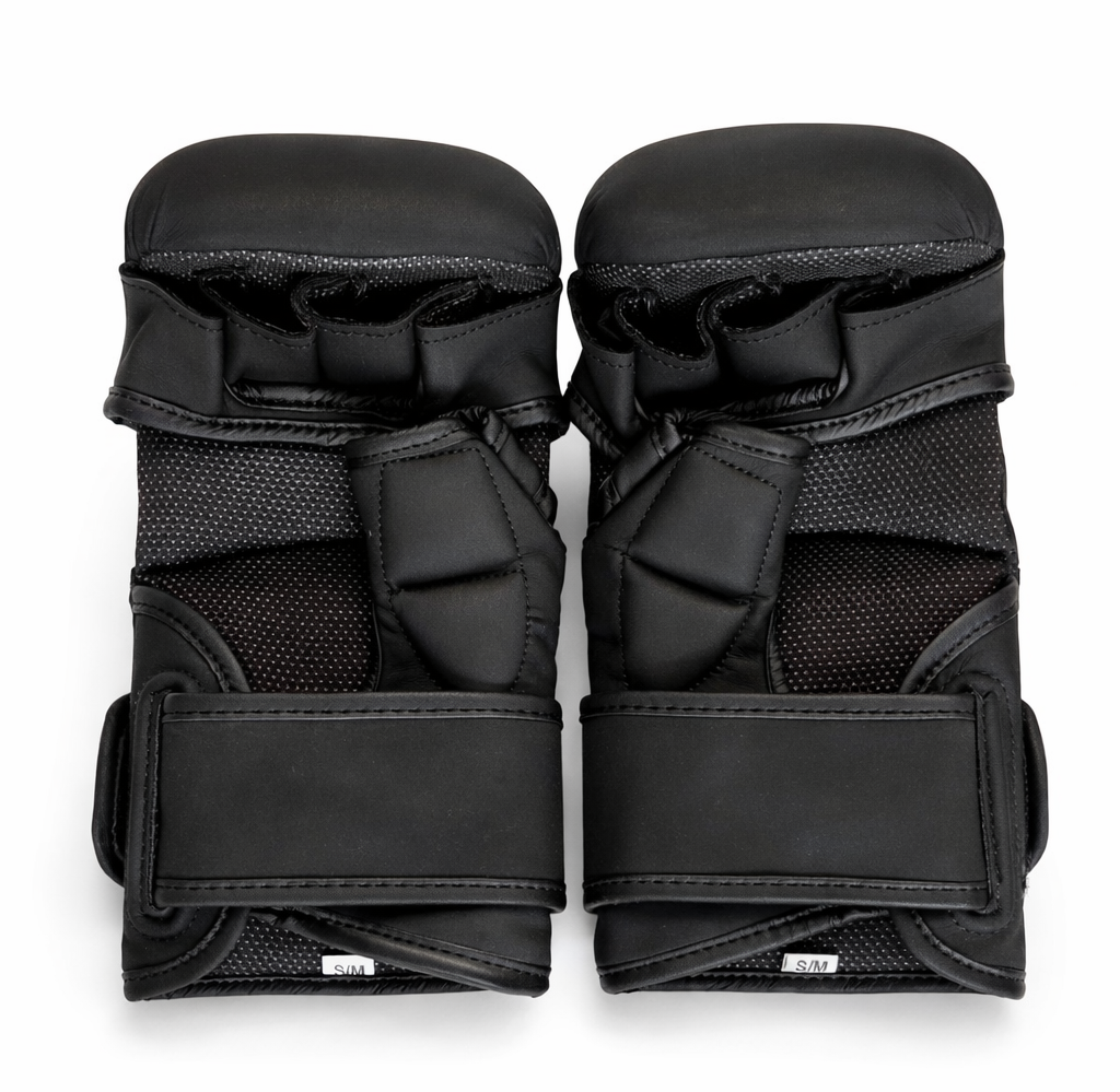 Katsudo MMA Sparcore спаринг ръкавици, черно-черни