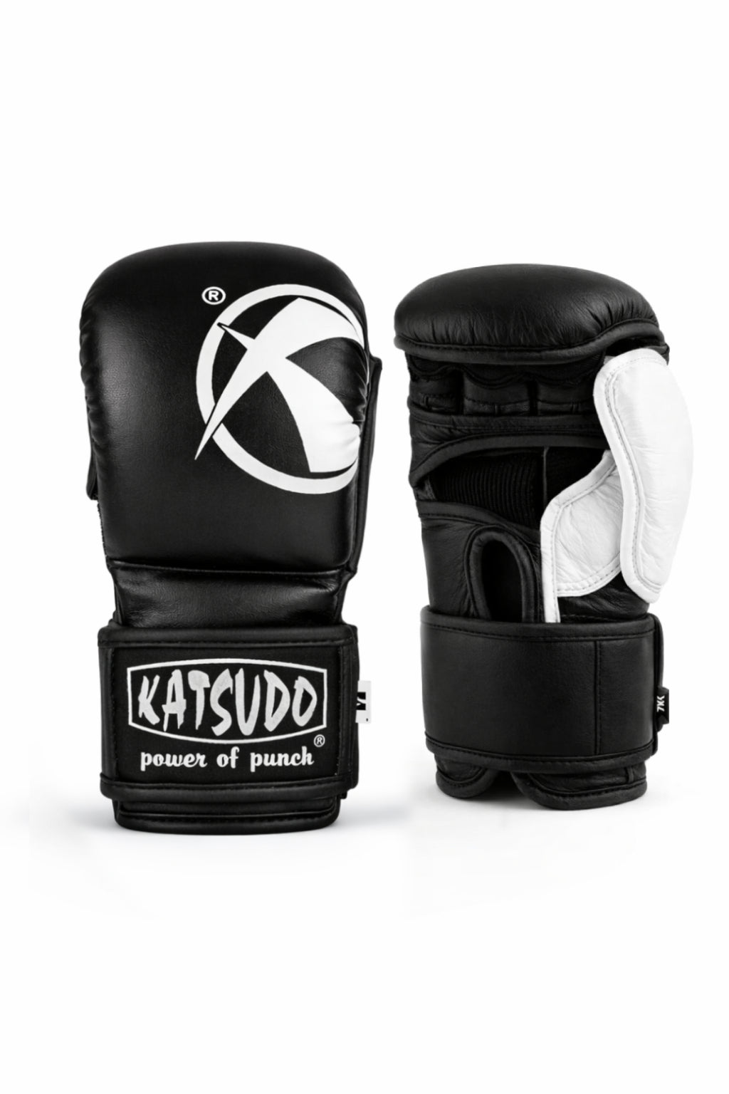 Katsudo MMA ръкавици Revenge , черно и бели
