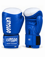Katsudo боксови ръкавици с цел за удряне Champ III , сини