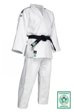 Adidas кимоно за джудо Champion III IJF 750g, бяло