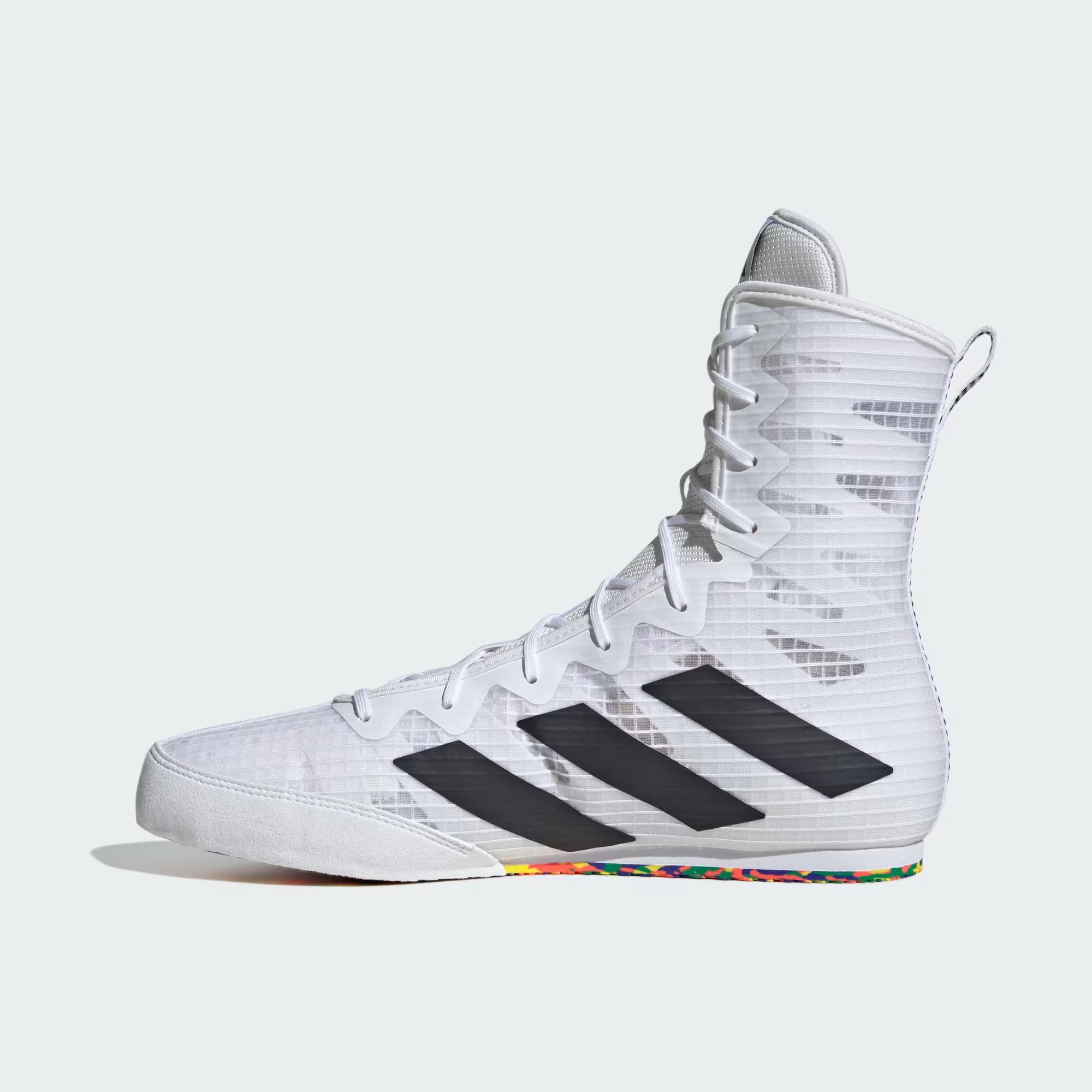 Adidas обувки за бокс HOG 4, бяло-цветни