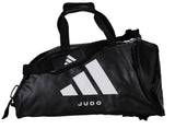 Adidas кожена джудо чанта L, черна