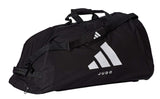Adidas джудо чанта на колелца, черна