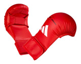 Adidas кумите ръкавици WKF, червени