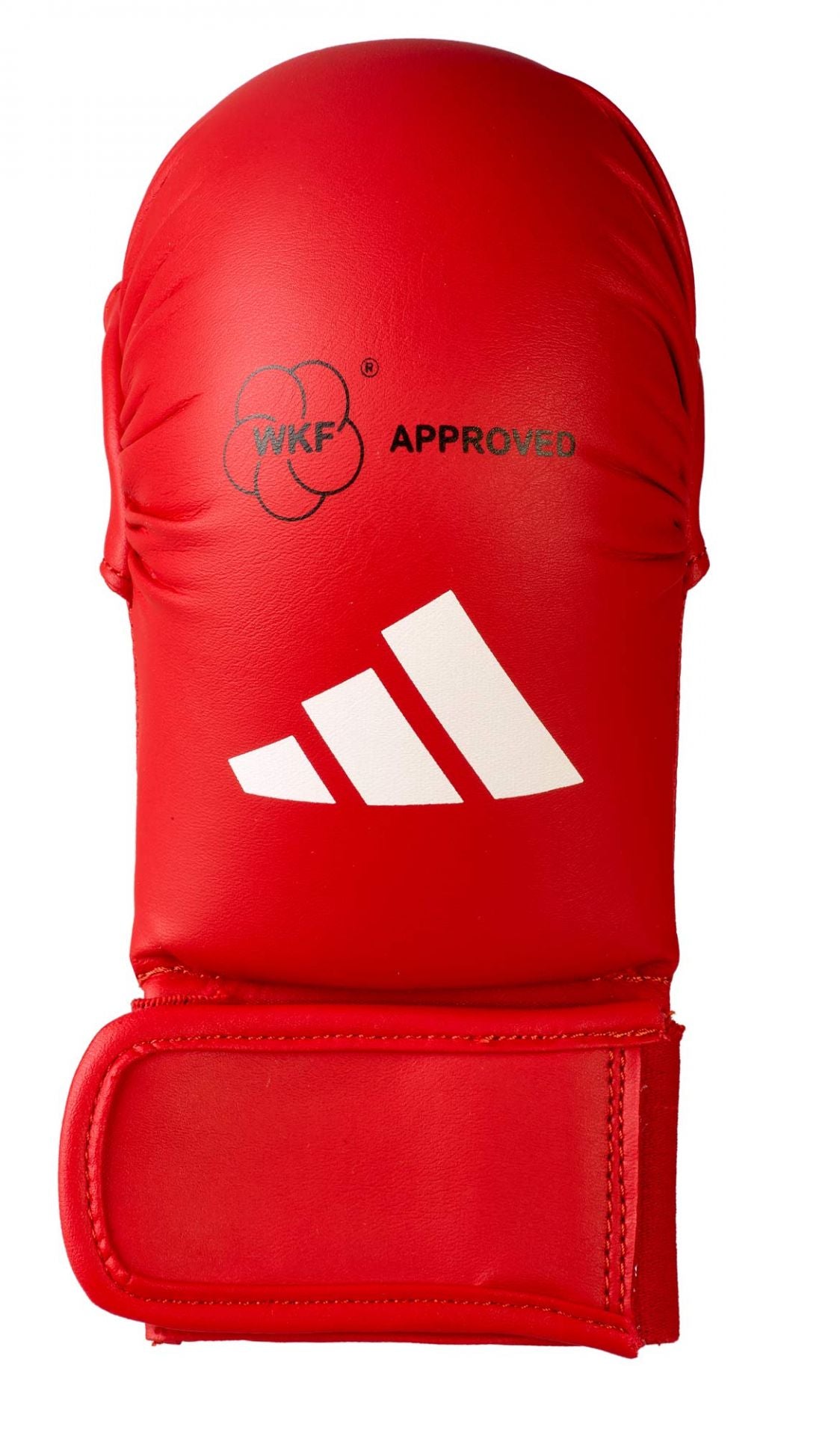 Adidas кумите ръкавици WKF, червени