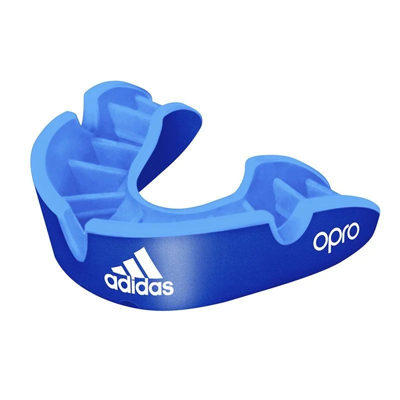 Adidas Junior протектор за зъби 4-то поколение Opro Silver, син