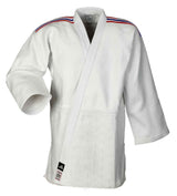 Adidas JU кимоно с национални ленти IJF Champion III Regular fit 730 g, бяло