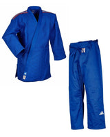 Adidas JU кимоно с национални ленти IJF Champion III Slim fit 730 g, синьо