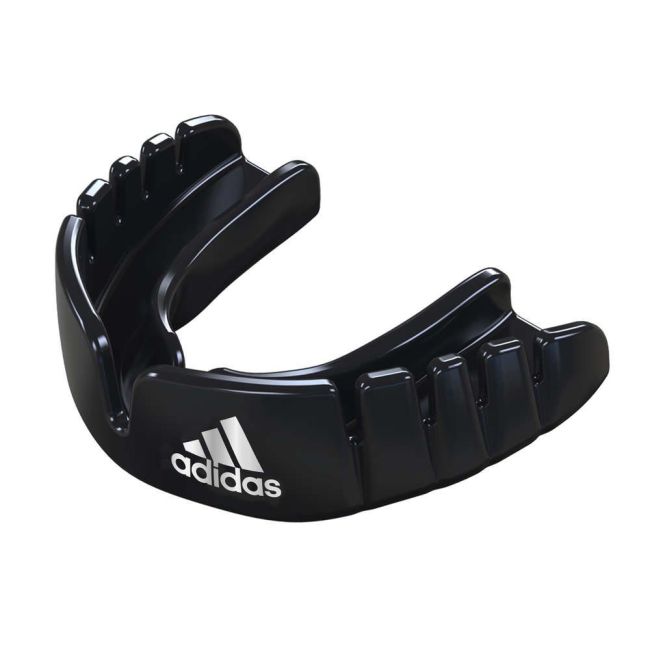 Adidas Junior детска протекторна шина за зъби Opro Snap-Fit, черна