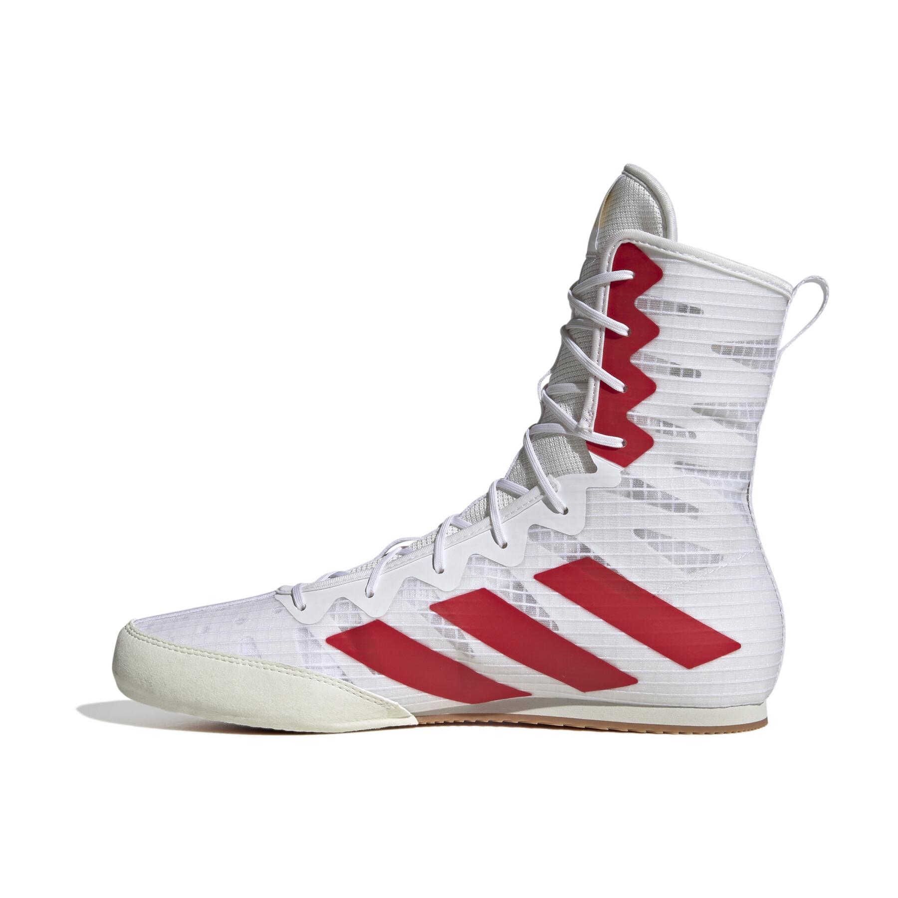 Adidas боксови обувки HOG 4, бяло-червени
