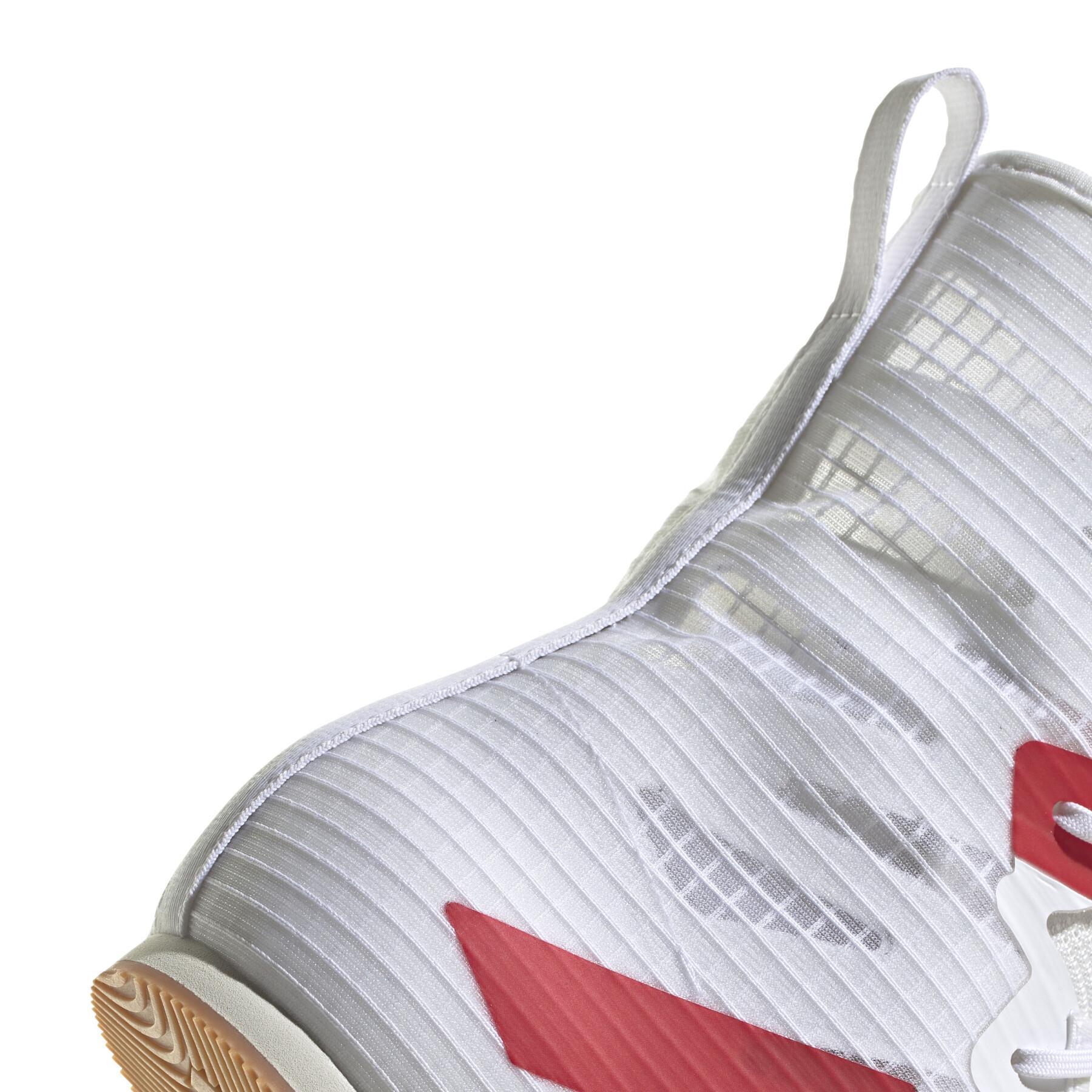 Adidas боксови обувки HOG 4, бяло-червени