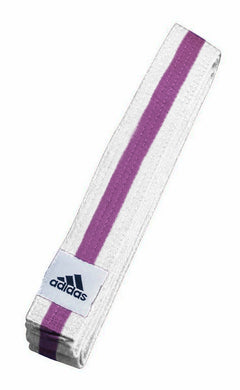 Adidas колан obi Elite, бяло-лилав