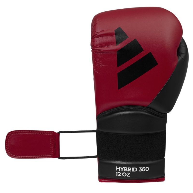 Adidas Hybrid 350 боксови ръкавици , червено-черни