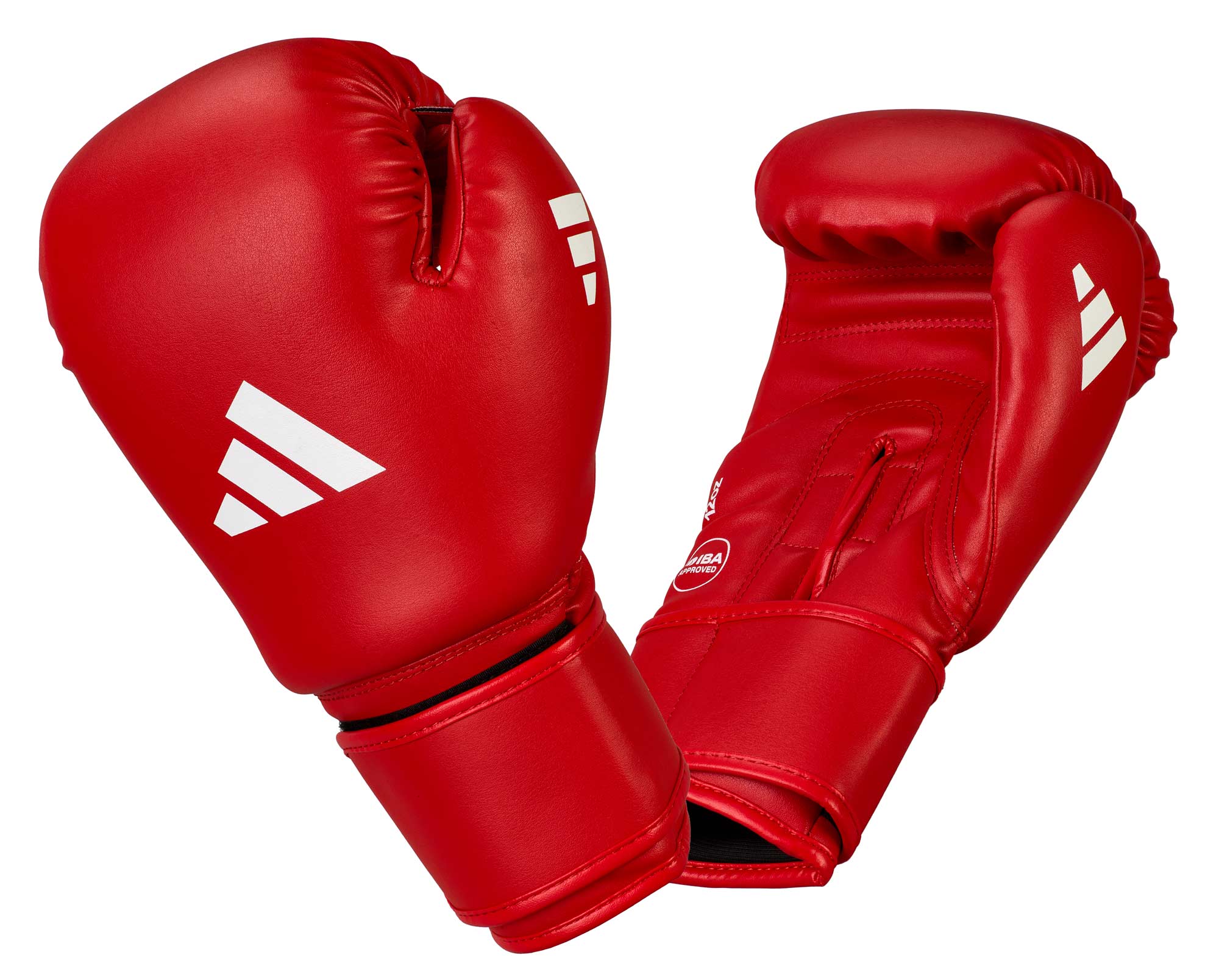Adidas боксови ръкавици IBA, червени