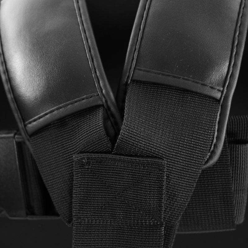 Adidas протектор за тяло Super, черно-златисто