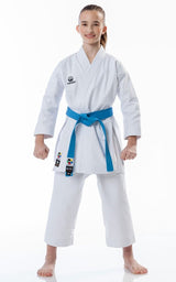 Tokaido детско KA кимоно Kata Master WKF 340g, бяло