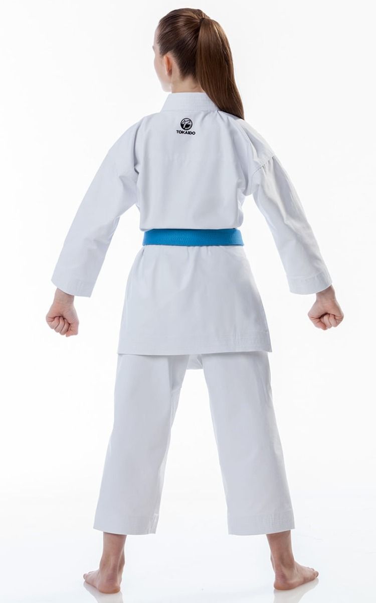 Tokaido детско KA кимоно Kata Master WKF 340g, бяло