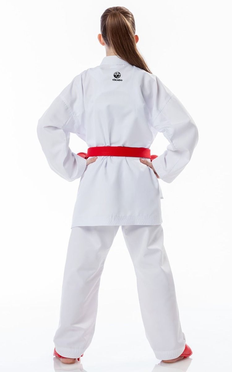 Tokaido детско KA кимоно Kumite Master WKF 270g, бяло