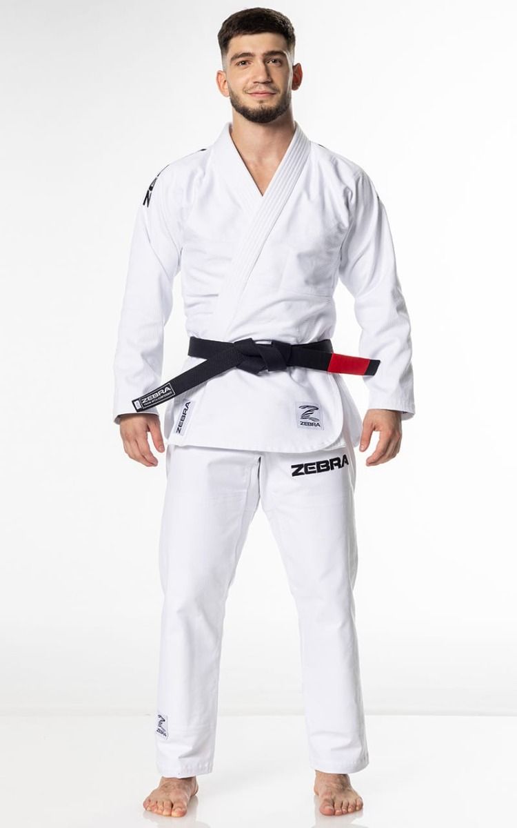 Zebra Guerreiro 350g кимоно, бяло