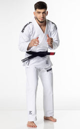 Zebra Guerreiro 350g кимоно, бяло