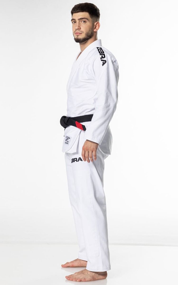 Zebra Guerreiro 350g кимоно, бяло