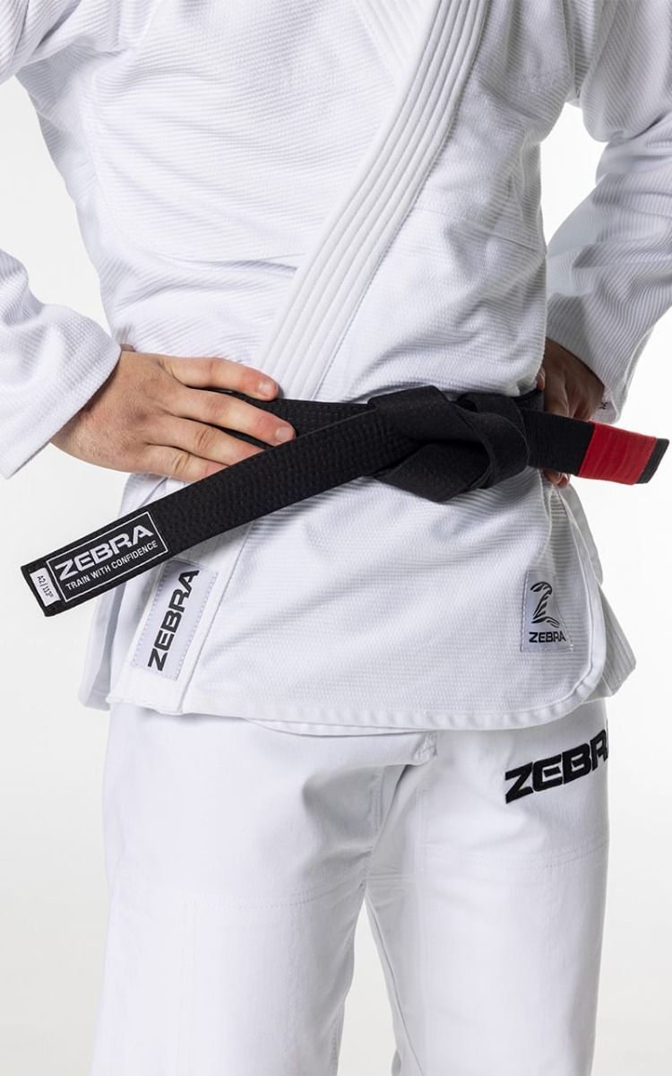 Zebra Guerreiro 350g кимоно, бяло