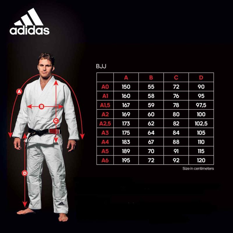 Adidas детско BJJ кимоно Challenge 2.0 515 g, черно