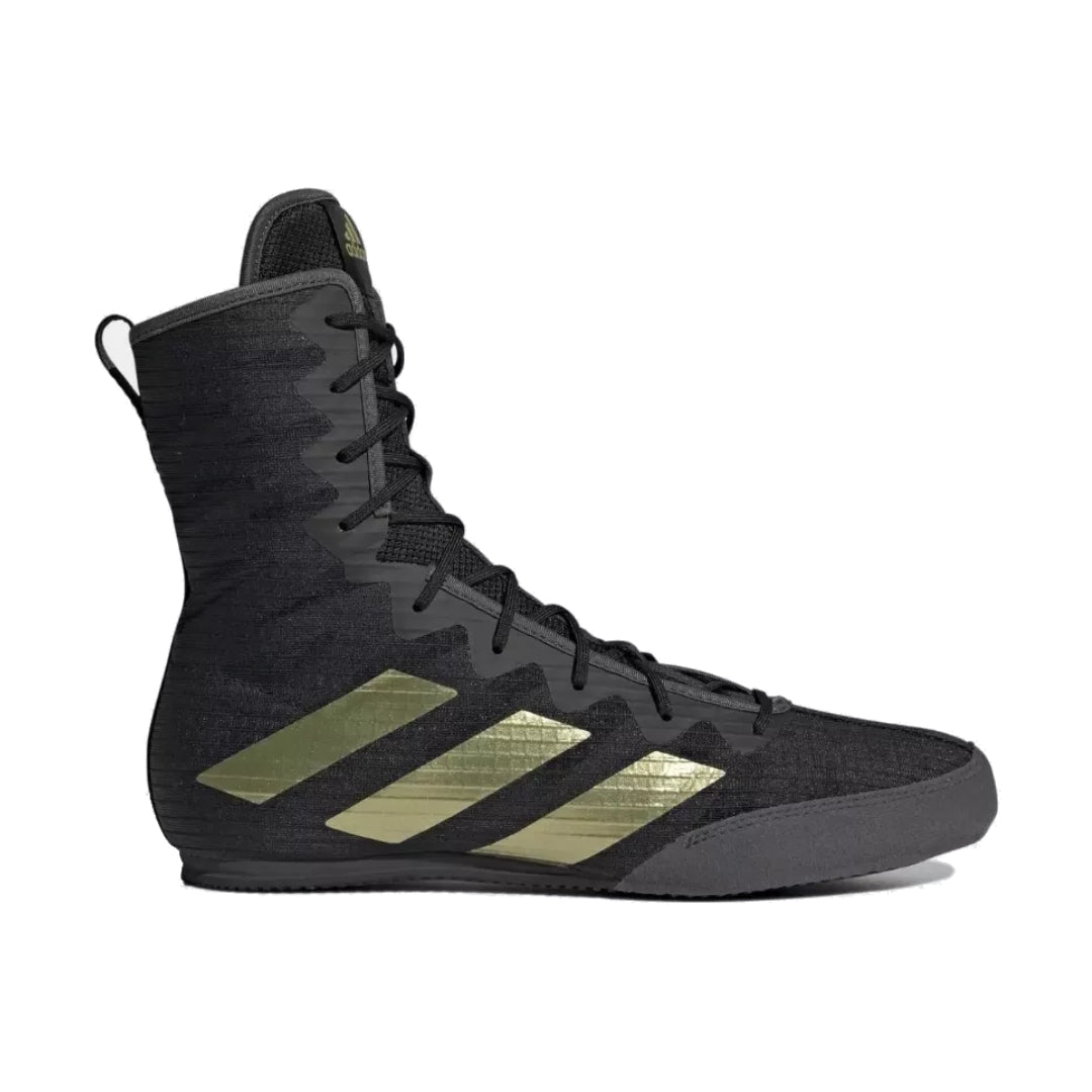 Adidas HOG 4 боксови обувки , черно-златисти
