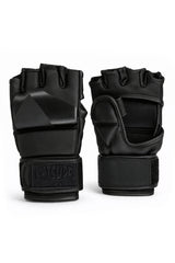 Katsudo MMA Fightcore състезателни ръкавици, черно-черни