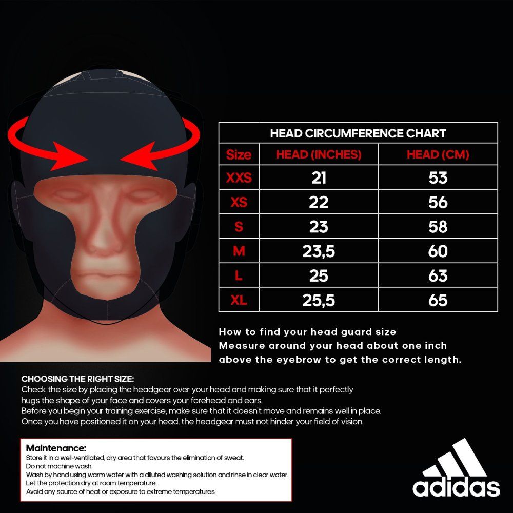 Adidas баксова каска Response , бяло-черна