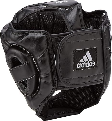 Adidas баксова каска Response , бяло-черна