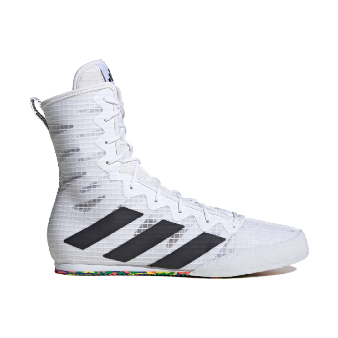 Adidas обувки за бокс HOG 4, бяло-цветни