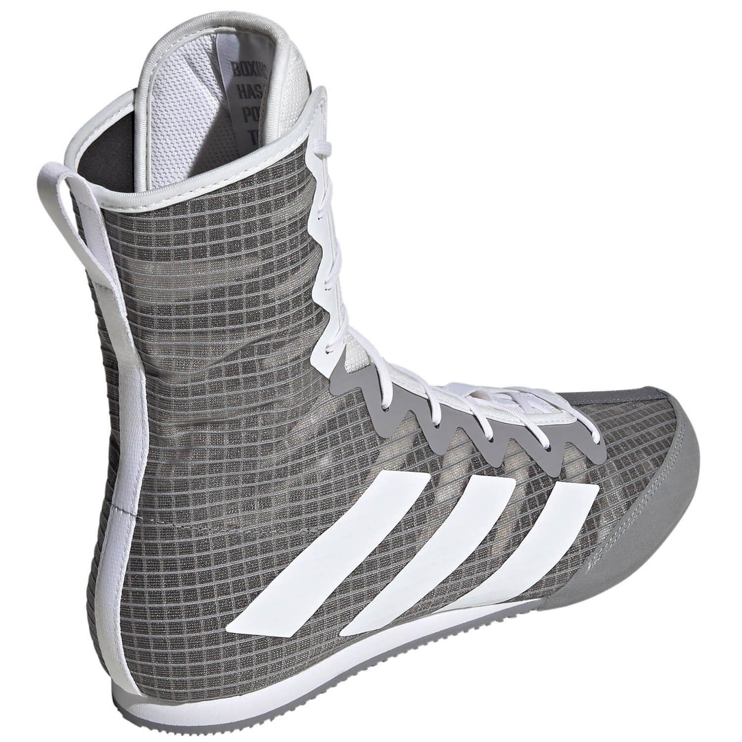 Adidas боксови обувки HOG 4, сиво-бели