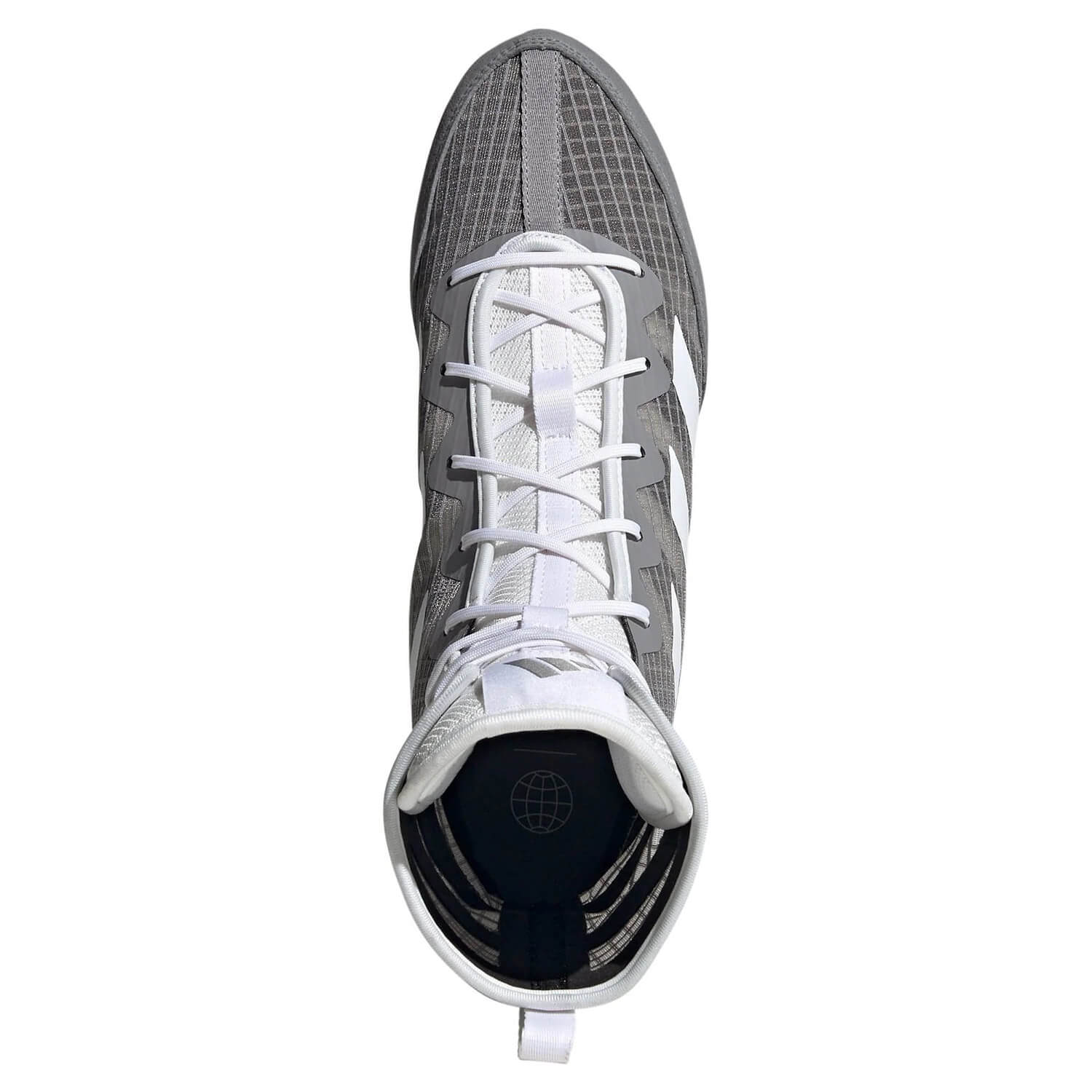 Adidas боксови обувки HOG 4, сиво-бели