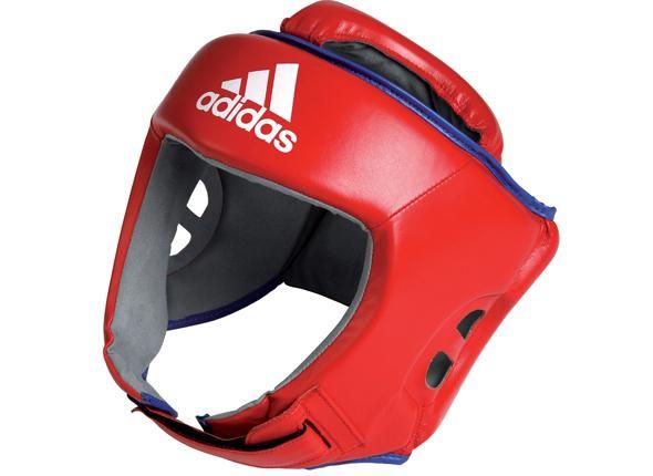 Adidas кожена боксова каска Thai Pro, червена