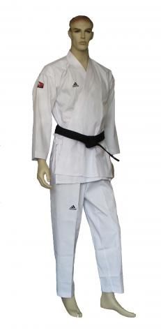 Adidas TKD добок Open WTF 240 g, бял