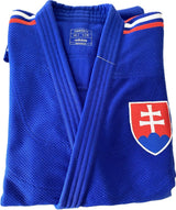 Adidas JU кимоно Champion III SVK Slim fit 750g , синьо