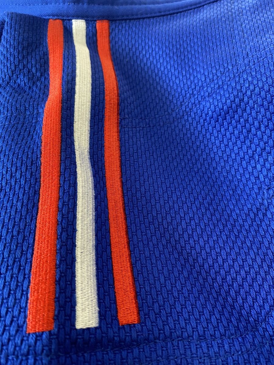 Adidas JU кимоно Champion III SVK Slim fit 750g , синьо