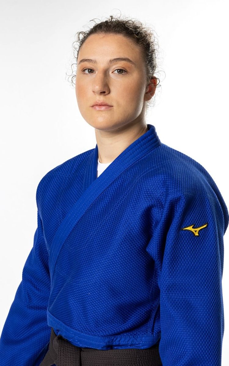 Mizuno JU кимоно Yusho III IJF 750 g, синьо