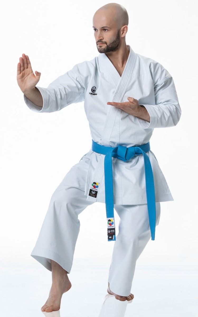 Tokaido KA кимоно Kata Master Athletic WKF 340g, бяло