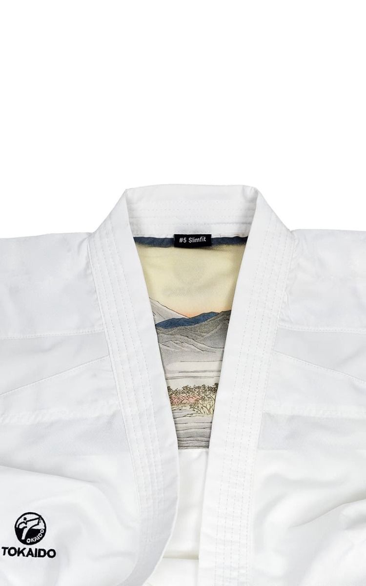 Tokaido KA кимоно Kata Master Athletic WKF 340g, бяло
