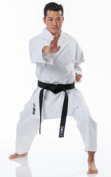 Tokaido KA кимоно Kata Master Japan WKF 340g, бяло