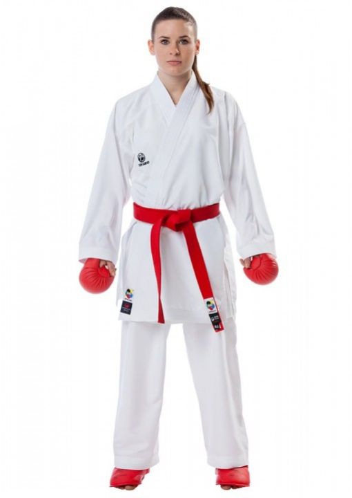 Tokaido KA кимоно Kumite Master Raw WKF 100g, бяло