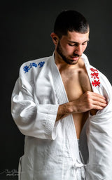 Tokaido KA кимоно Kumite Master K1 100g, бяло