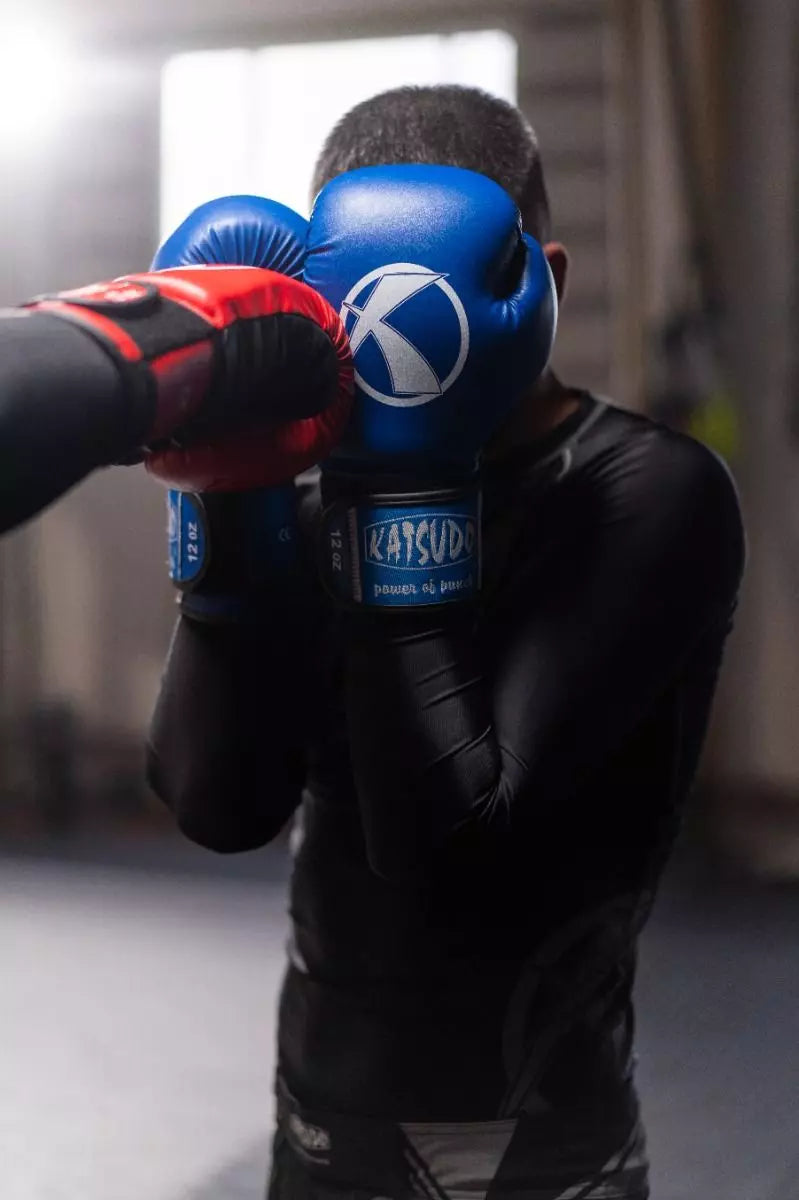 Katsudo боксови ръкавици Punch II, бели