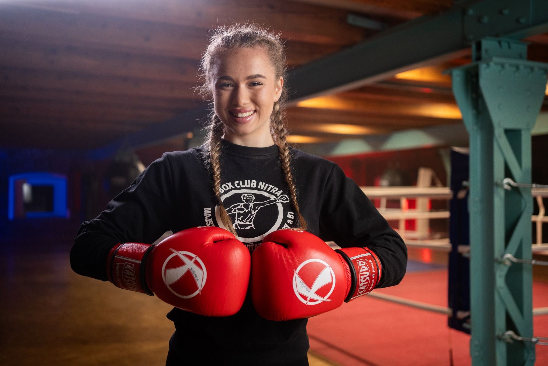 Katsudo Champion IV боксови ръкавици , сини