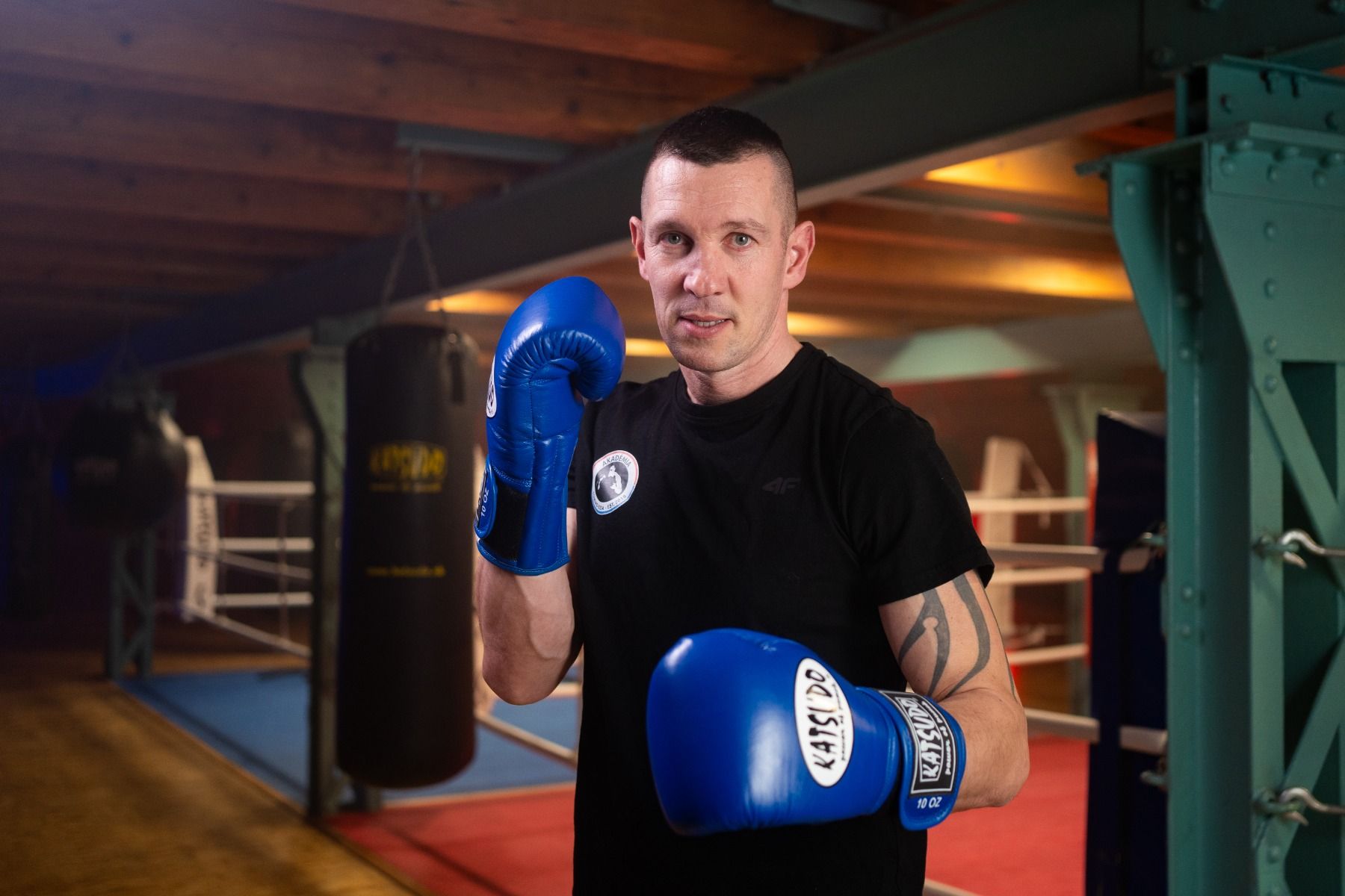 Katsudo Hawk боксови ръкавици , сини